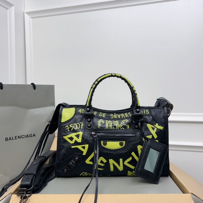 Ba*len*cia*ga top handle bags